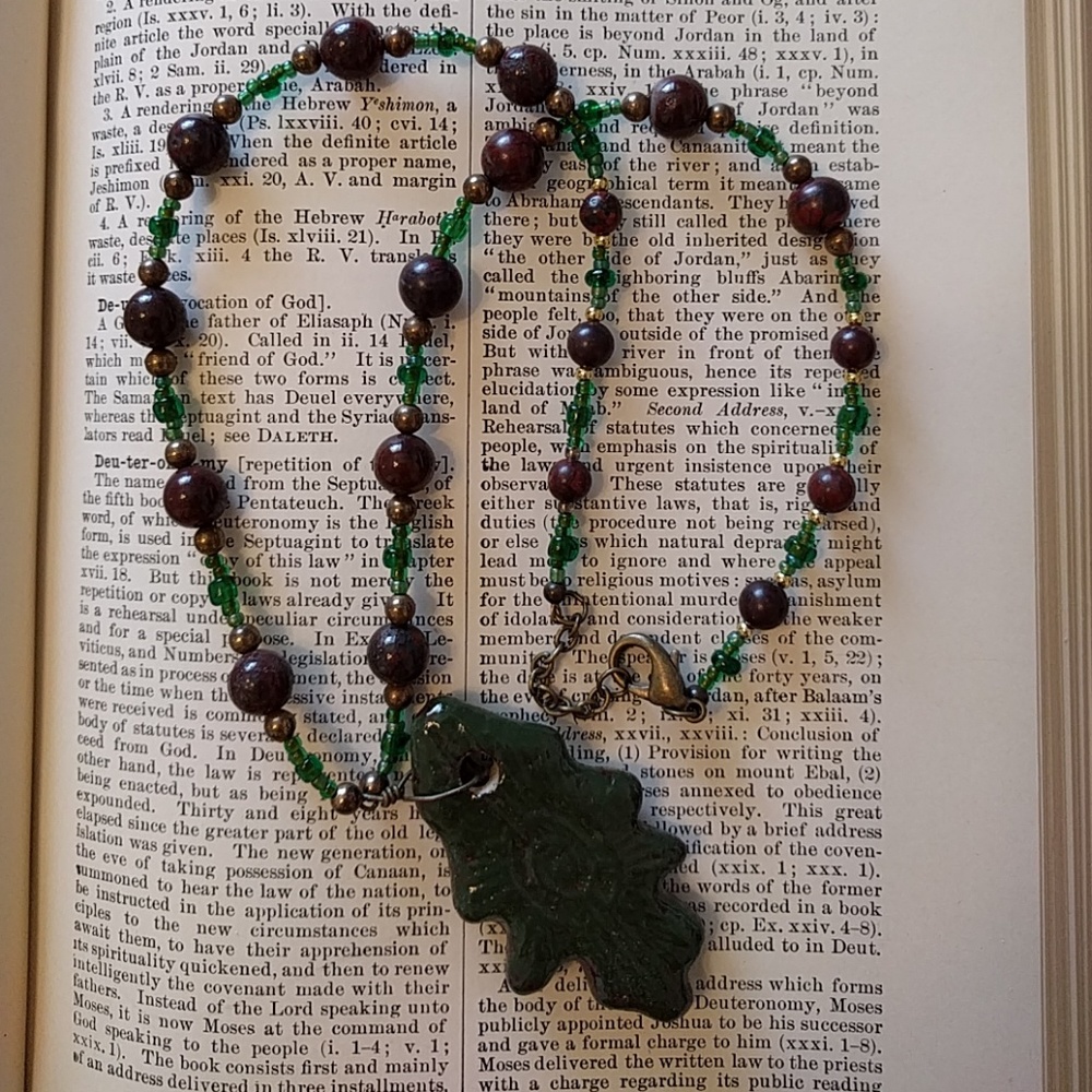 Christmas necklace